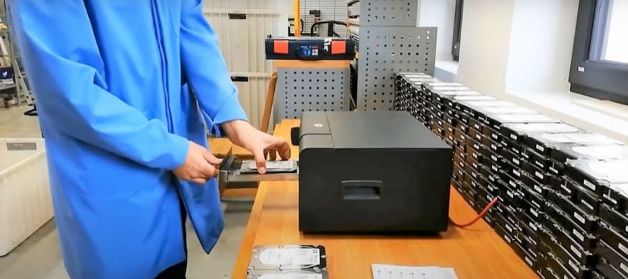 hard drive degaussing service